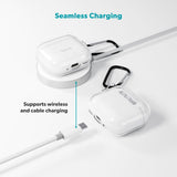 Apple AirPods Pro (3. gen.) Epico Transparent Skal - Genomskinlig