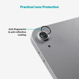 iPad 11" (2025) / 10.9" (2024 / 2020) / Mini (2021) / Air 13" (2025 / 2024) / Air 11" (2025 / 2024) / Air (2020) Epico Kameralinsskyddsglas m. Installationsram - Genomskinlig