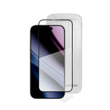 iPhone 16 Pro Max Epico AntiReflective Glass 3D Skärmskyddsglas m. Monteringsram - Genomskinlig
