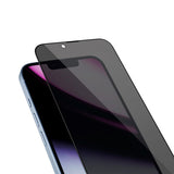 iPhone 16 Pro Max Epico Privacy Glass 3D Skärmskyddsglas m. Monteringsram - Genomskinlig