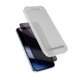 iPhone 16 Pro Max Epico Privacy Glass 3D Skärmskyddsglas m. Monteringsram - Genomskinlig