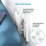 Epico Travel UltraBoost Flat 65W Väggladdare m. 2 x USB-C & 1 x USB-A – Vit