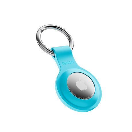 Apple AirTag Epico Silikon Skal - Ljusblå