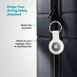 Apple AirTag Epico Silikon Skal - Vit