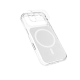 iPhone 17 Pro Epico Tile Mag+ Skal - MagSafe Kompatibel - Genomskinlig / Vit