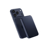 Epico UltraPack EM55 Slim Alu Mag+ Trådlös PowerBank - 25W & 5000 mAh - Qi2 / MagSafe Kompatibel - Blå