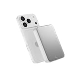 Epico UltraPack EM75 Alu Mag+ Trådlös PowerBank - 25W & 10.000 mAh - Qi2 / MagSafe Kompatibel - Silver