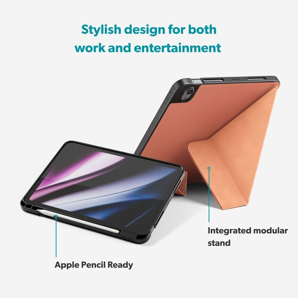 iPad 11" (2025) / 10.9" (2024 / 2022) Epico SolidWoven Fodral - Sienna
