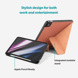iPad 11" (2025) / 10.9" (2024 / 2022) Epico SolidWoven Fodral - Sienna