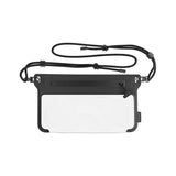 Spello Vattentätt Axelväska Universal - Max. 8,5" - Svart / Transparent