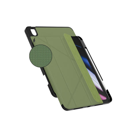 iPad 11" (2025) / 10.9" (2024 / 2022) Epico SolidWoven Fodral - Grön