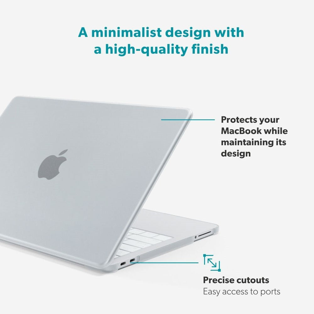 MacBook Neo 13 A18 Pro (2026) Epico Slim Shell - Matt Genomskinlig
