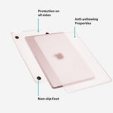 MacBook Neo 13 A18 Pro (2026) Epico Slim Shell - Matt Blush