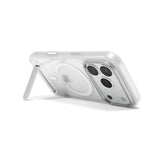 iPhone 18 Pro Max / 17 Pro Max Epico HeroStand Pro Mag+ Skal m. Kameraskydd & Ståfunktion - MagSafe Kompatibel - Gennomskinlig