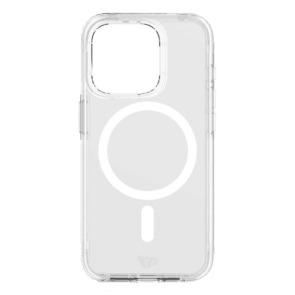 iPhone 15 Pro Tech21 EVO Clear Skal - MagSafe Kompatibel - Transparent