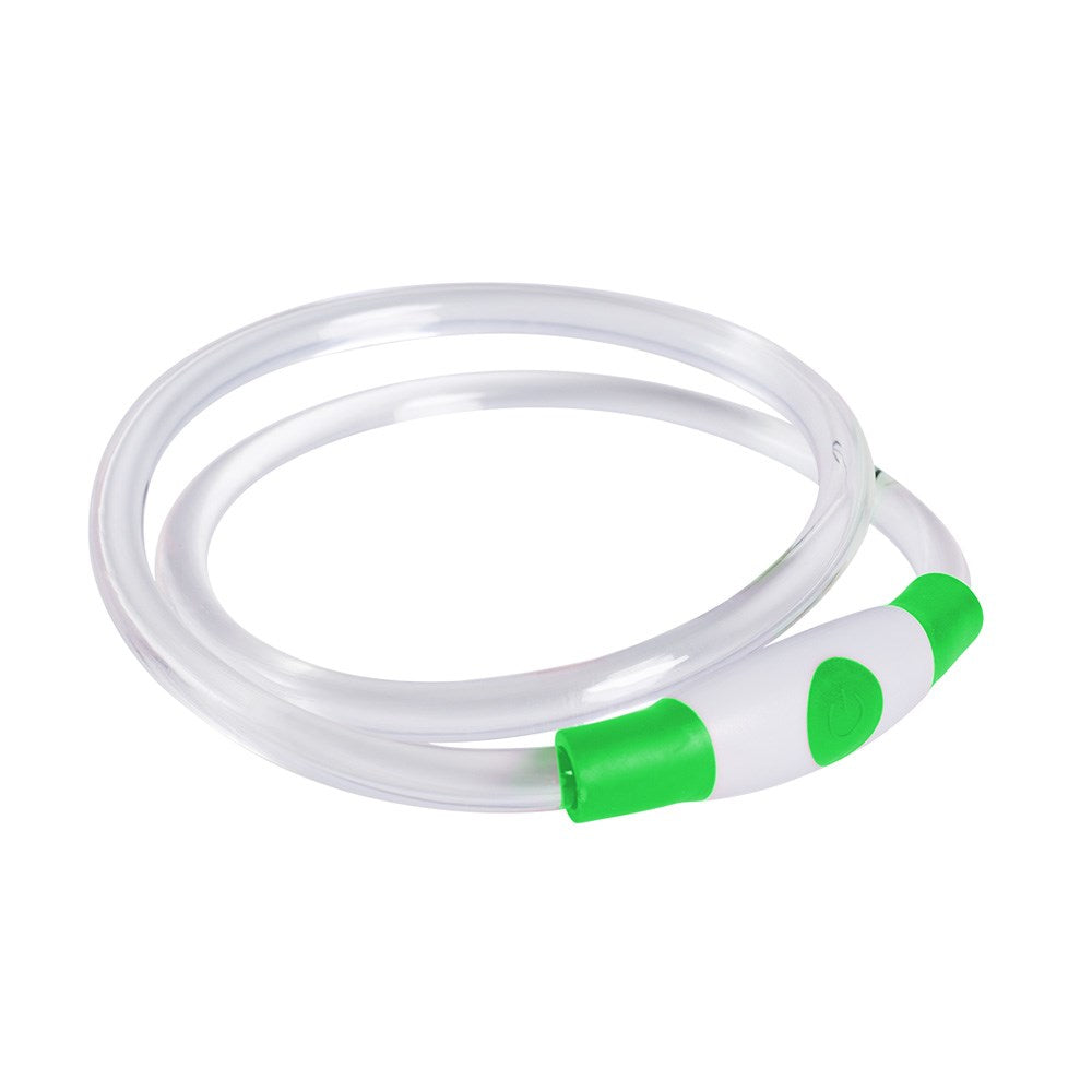 Bee-Safe LED Hundhalsband - Grön