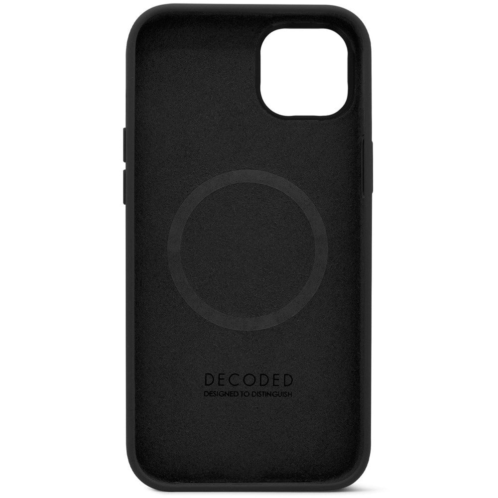 Decoded iPhone 14 AntiMicrobial Silikon Skal - MagSafe Kompatibel - Charcoal