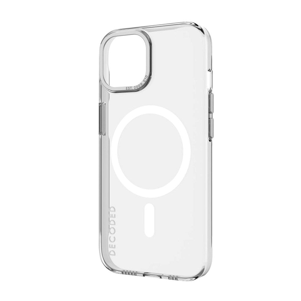 Decoded iPhone 15 Clear Case - 100% Återvunnen Plast - MagSafe-kompatibel - Transparent