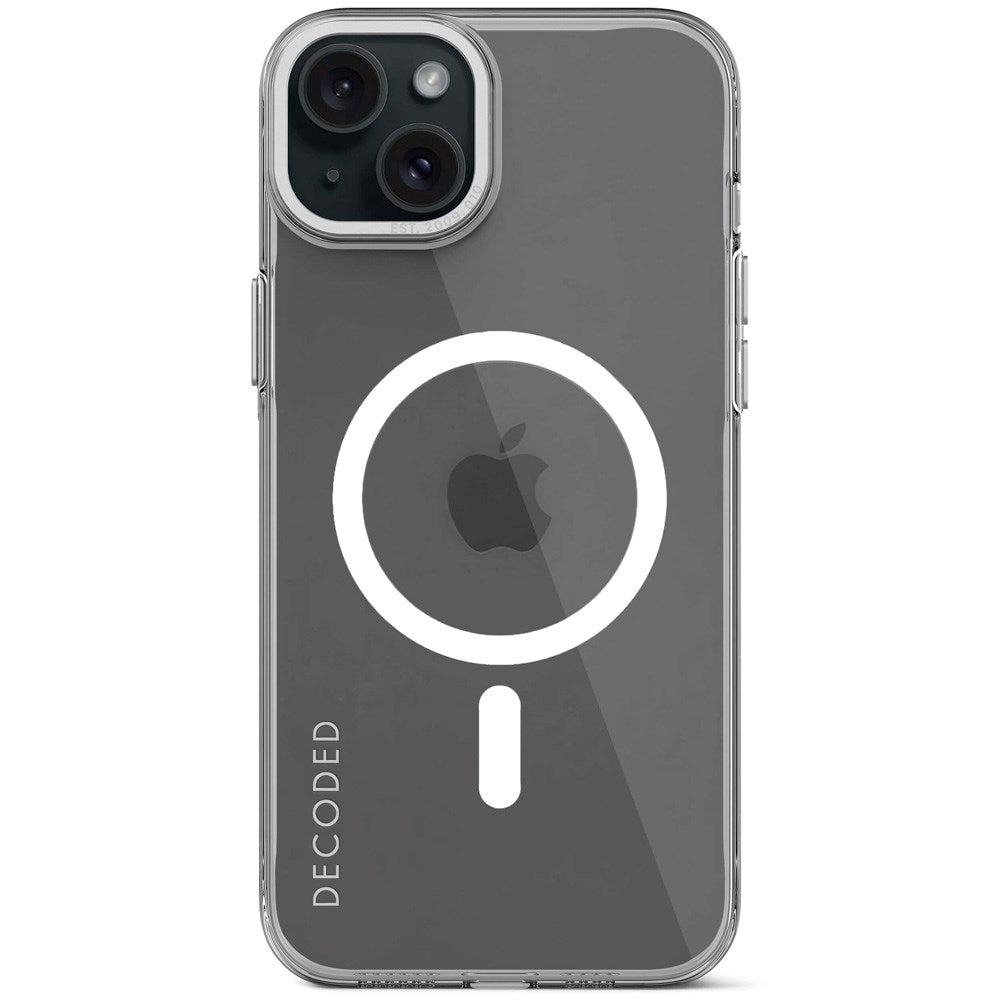 Decoded iPhone 15 Pro Clear Case - 100% Återvunnen Plast - MagSafe-kompatibel - Transparent