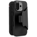 Decoded iPhone 17 Textured Detachable Wallet Silikon Skal - MagSafe Kompatibel - Phantom Black