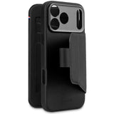 Decoded iPhone 17 Pro Textured Detachable Wallet Silikon Skal - MagSafe Kompatibel - Phantom Black