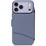 Decoded iPhone 17 Pro Textured Detachable Wallet Silikon Skal - MagSafe Kompatibel - Forever Blue