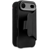 Decoded iPhone Air Textured Detachable Wallet Silikon Skal - MagSafe Kompatibel - Phantom Black