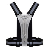 Bee-Safe Löparväst m. LED & Mobilficka - Silver