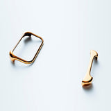 iPhone 17 Pro Arc Pulse Aluminum Bumper Skal - Gold