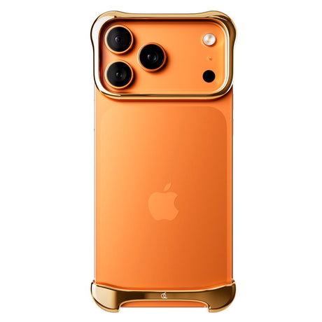 iPhone 17 Pro Arc Pulse Aluminum Bumper Skal - Gold