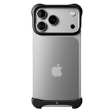iPhone 17 Pro Max Arc Pulse Aluminum Bumper Skal - Matte Black