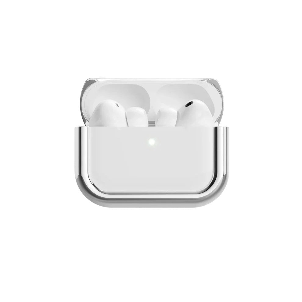 AirPods Pro 3 Arc Pulse Aluminium Skal - Silver
