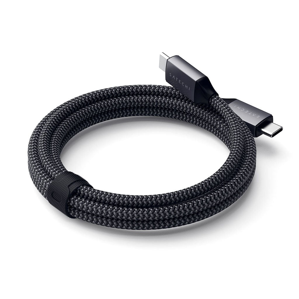 Satechi USB -C till USB -C-kabel 100W - 2M - Space Grey