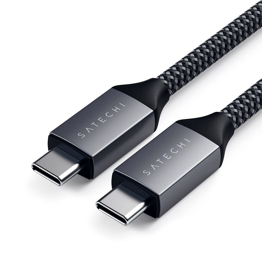 Satechi USB -C till USB -C-kabel 100W - 2M - Space Grey