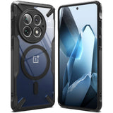 OnePlus 13 Ringke Fusion X Skal - MagSafe Kompatibel - Svart / Genomskinlig