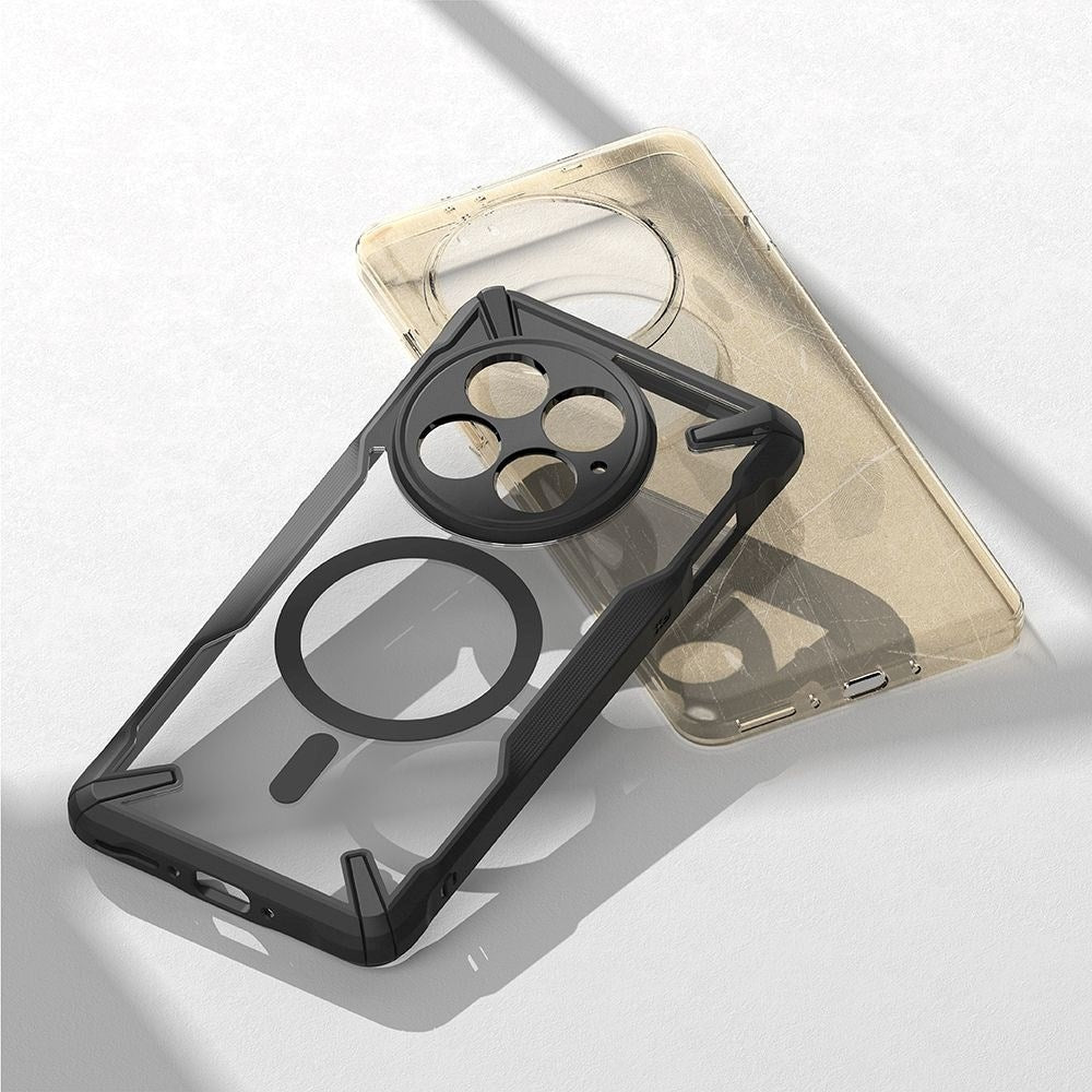 OnePlus 13 Ringke Fusion X Skal - MagSafe Kompatibel - Svart / Genomskinlig