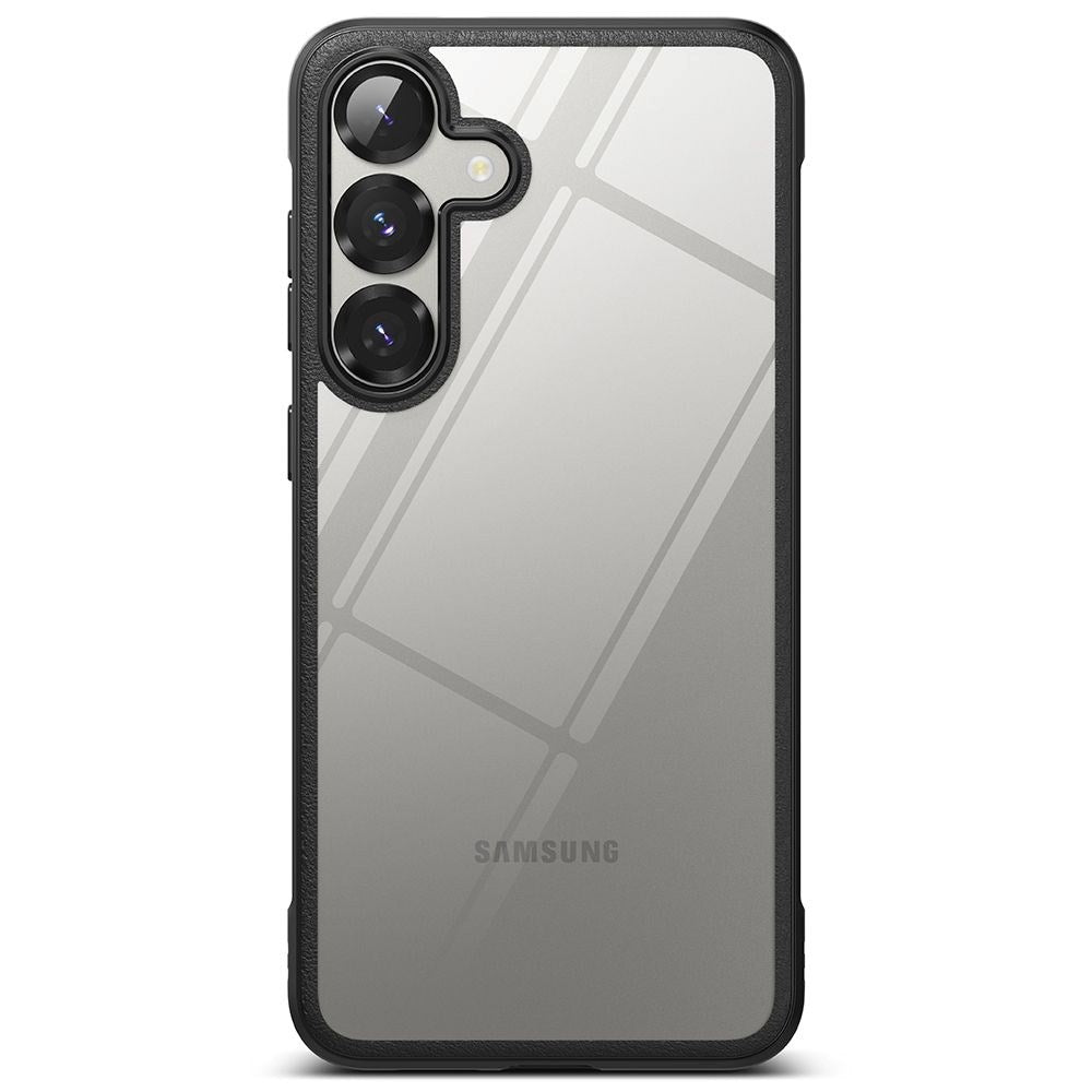 Samsung Galaxy S25 Ringke Fusion Bold Skal - Genomskinlig / Svart