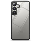 Samsung Galaxy S25 Ringke Fusion Bold Skal - Genomskinlig / Svart