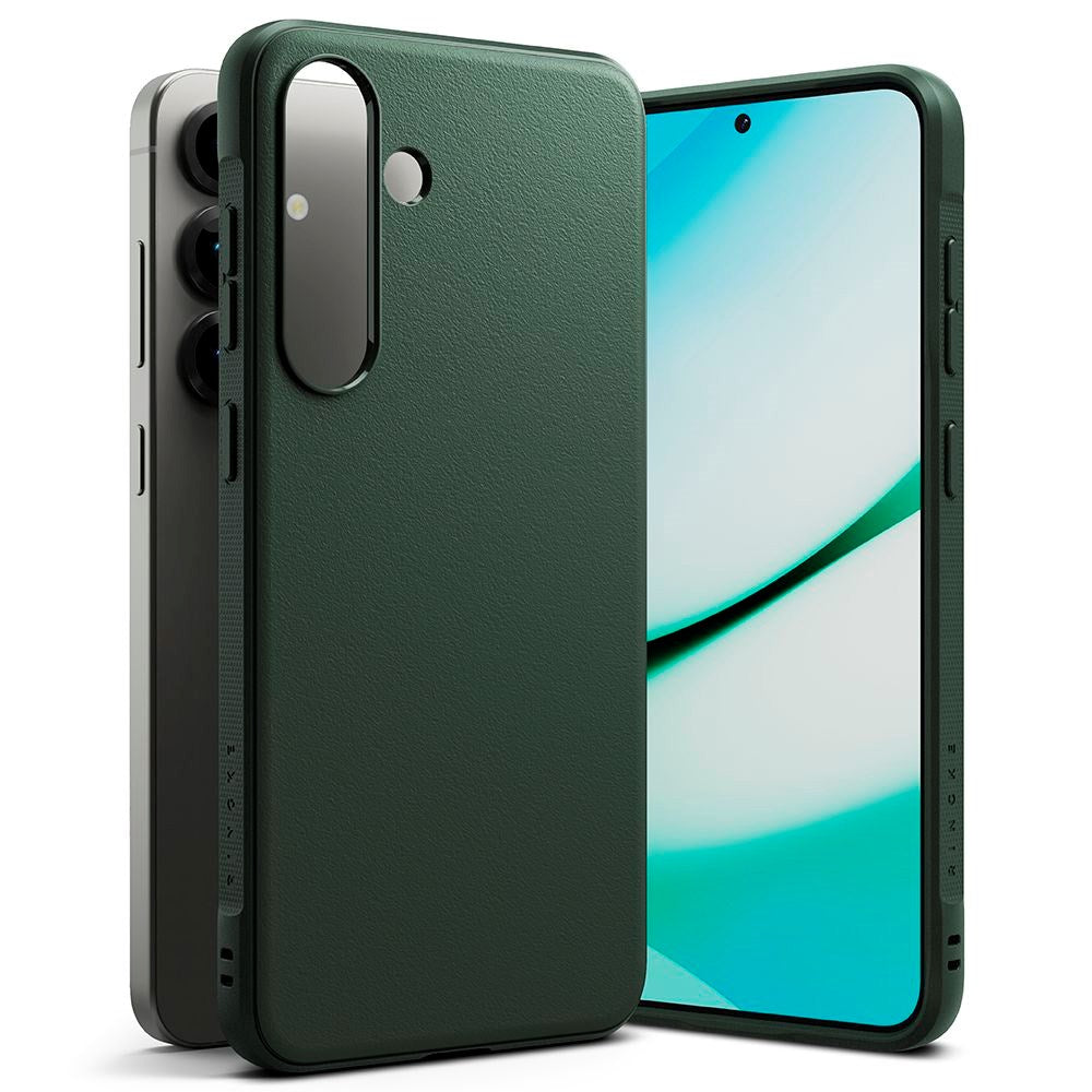 Samsung Galaxy S25 - Ringke Onyx Plast Skal - Grön