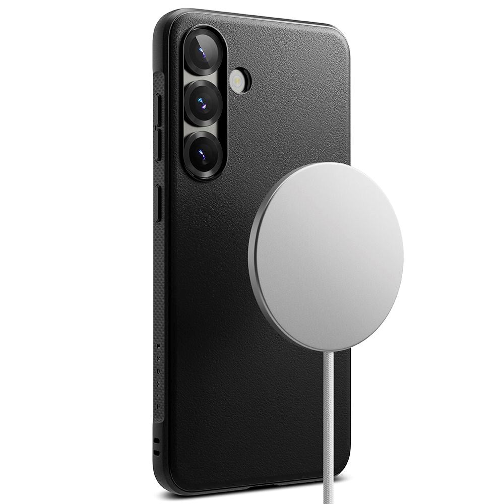 Samsung Galaxy S25 - Ringke Onyx Plast Skal - MagSafe Kompatibel - Svart