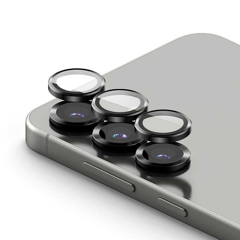 Samsung Galaxy S25 - Ringke Kameralinsskyddsglas - 2 st - Svart