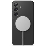 Ringke Samsung Galaxy S25+ (Plus) Silikon Magnetiskt MagSafe Skal - Svart