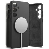 Ringke Samsung Galaxy S25+ (Plus) Silikon Magnetiskt MagSafe Skal - Svart