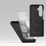 Ringke Samsung Galaxy S25+ (Plus) Silikon Magnetiskt MagSafe Skal - Svart