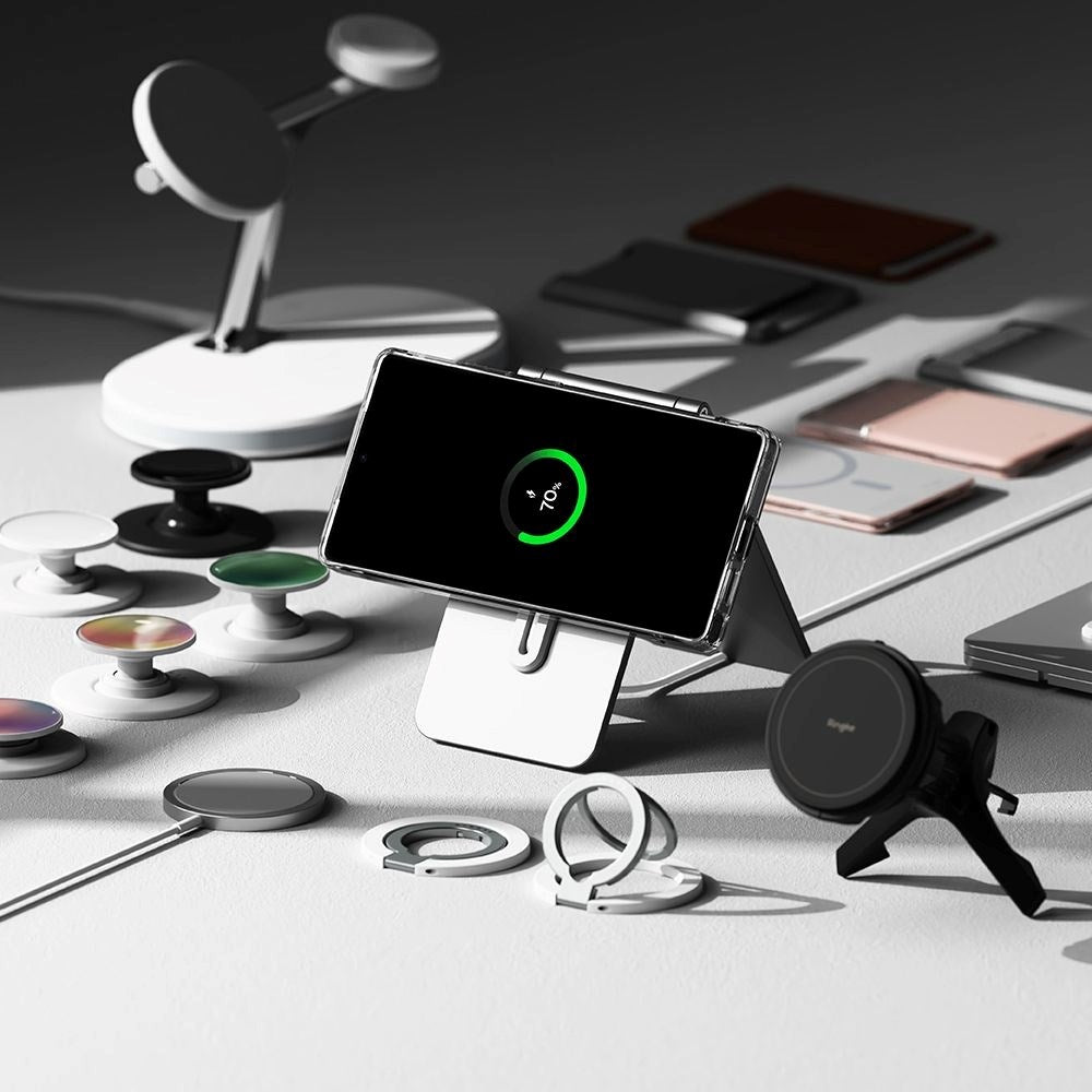 Samsung Galaxy S25 Ultra Ringke Fusion Magnetic Skal - MagSafe Kompatibel - Genomskinlig