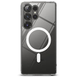 Samsung Galaxy S25 Ultra Ringke Fusion Magnetic Skal - MagSafe Kompatibel - Genomskinlig