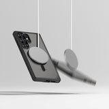 Samsung Galaxy S25 Ultra Ringke Fusion Bold Skal - MagSafe Kompatibel - Genomskinlig / Svart