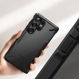 Samsung Galaxy S25 Ultra Ringke Fusion X Skal - Genomskinlig / Svart