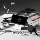 Samsung Galaxy S25 Ultra Ringke Fusion X Skal - MagSafe Kompatibel - Genomskinlig / Svart