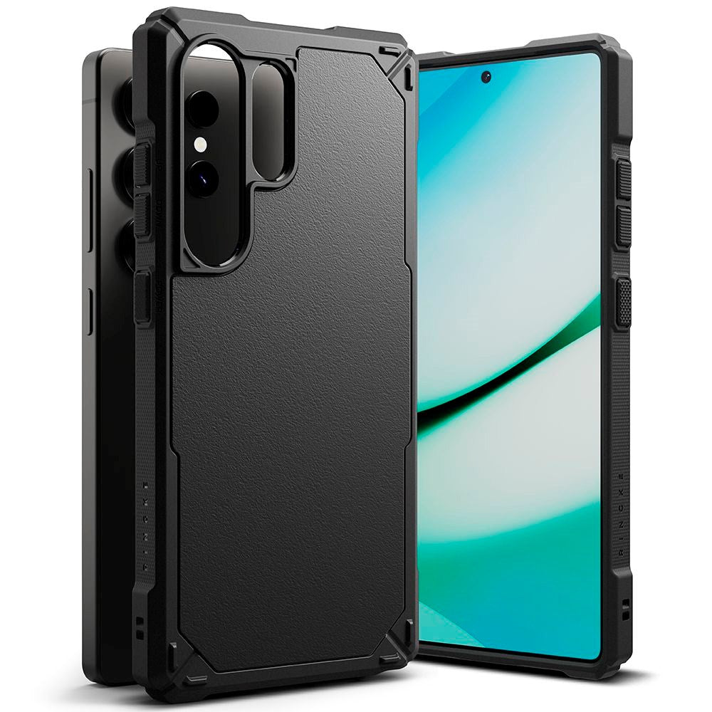 Samsung Galaxy S25 Ultra - Ringke Rugged Gear Plast Skal - Svart